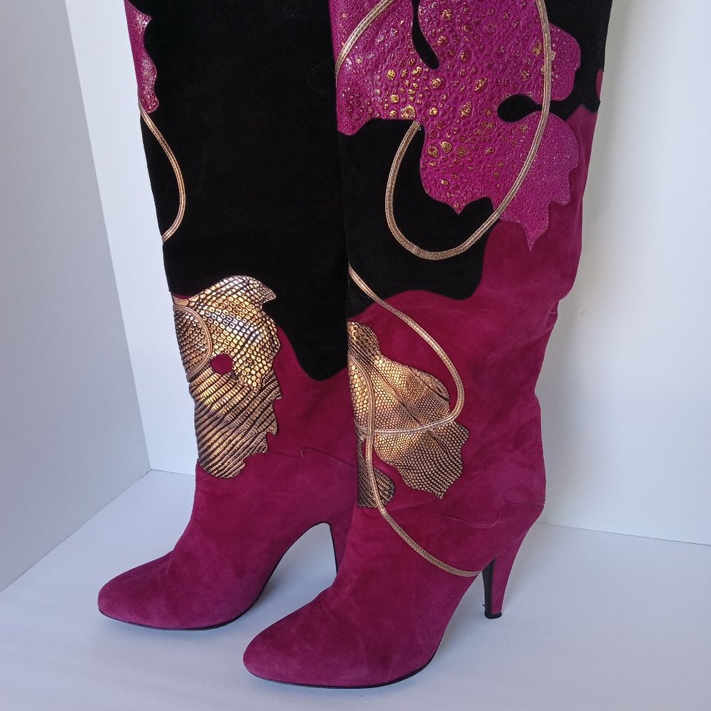 Vintage Mary Popps Italian Boots